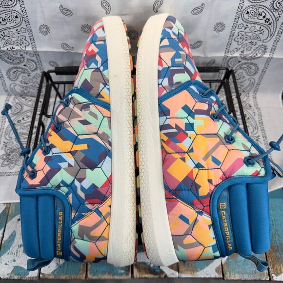 Catepillar Code Scout mid multi color Soft Toe sneaker/Boot Men’s Size 12 EUC main image 4